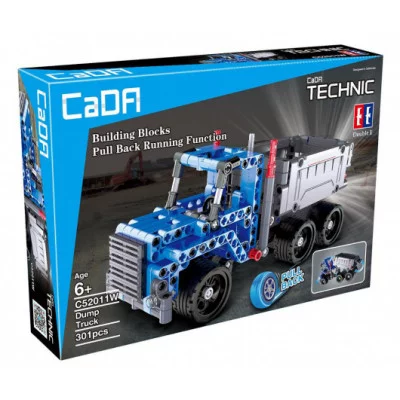 Конструктор-машинка.Многотонник. 301 дет.в коробке C52011W