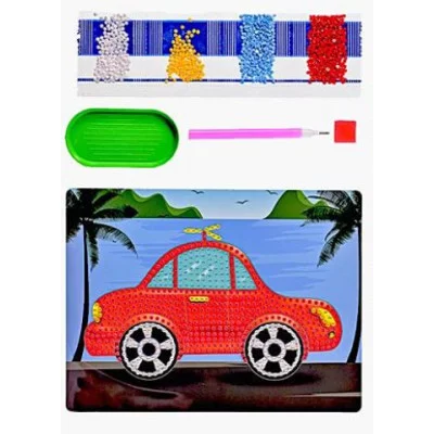 Алмазная мозаика, 13.5X23 см, частичная выкладка M-12102