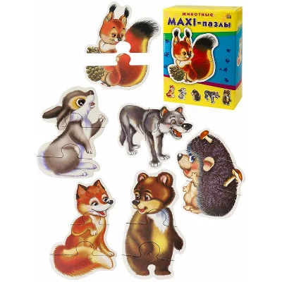 МАКСИ-ПАЗЛЫ. ЖИВОТНЫЕ ПМ-7975
