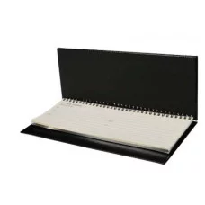 ПЛАНИНГ 56 л. недатир. SELECTION - BLACK (56-5075) греб, кожзам (черный), серебр срез 300х130мм 56-5075