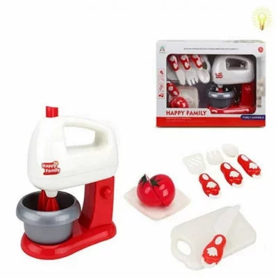 Миксер с аксессуарами на батарейках свет в коробке LS8210K