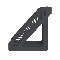 Лоток вертикальный СТАНДАРТ- ДЫМЧАТЫЙ. ГРАФИТ (ЛК-3324) 280х100х245 ЛК-3324