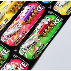 Фонарик свет + лазер 5 насадок Пуля МИКС 16х6 см 4098174