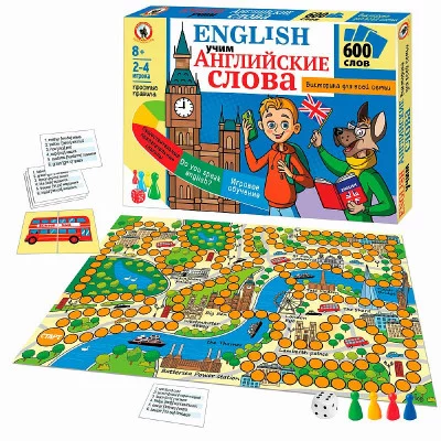 Викторина для всей семьи «English. Учим английские слова» 03375