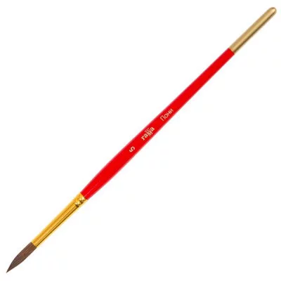 Кисть ГАММА пони (1 штука), круглая, №5, 280618.04.05