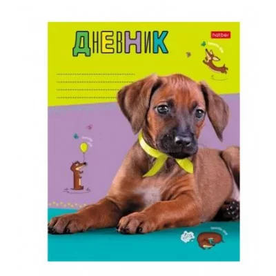 Дневник 1-11кл 40л мягк мелов "Ушастое счастье" HATBER 40Д5В_28464 054203