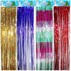 Дождик 200мм*1м, ассорти, голография, европодвес 250746