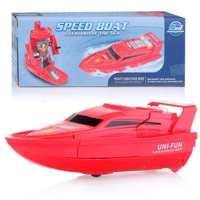 Катер на батарейках, в коробке 9916