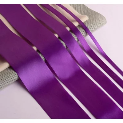 Лента атласная 5 см*25±1ярд №35 фиолетовый АУ 2611777