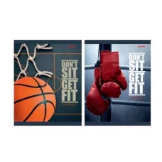 Тетрадь КЛЕТКА 96л. СПОРТ (96-7413) (цвет.мелов.обл.) 96-7413