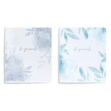 Тетрадь 96 л. А5 кл. скреп. офс. Schoolformat АКВАРЕЛЬНЫЕ ЦВЕТЫ мел. карт., твин-лак 260173