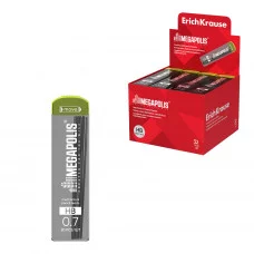 Грифели ErichKrause MEGAPOLIS Concept для механических карандашей 0.7 мм, HB 26611