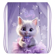 МО-20 Кошечка Бетти - мешок для обуви 1-отделение, дизайн, 330x420 мм
