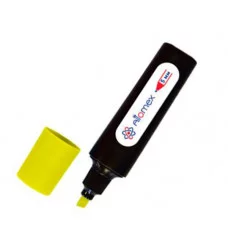Маркер текстовыделитель корпус плоский 1-5мм желтый ATTOMEX 5045351 297813