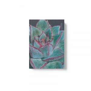 Книга для записей А6 80л Succulent КанцЭксмо ЕТИЛ680616