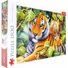 Пазл "Два тигра" 1500 элементов 26159/TR26159