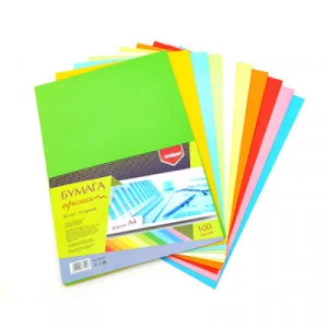 Бумага для ксерокса 100 л. Микс 10 цв. CY-192/CW-6/BS-317 80 гр. INTELLIGENT 308134