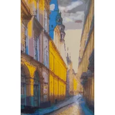 Картина по номерам на холсте 50х40 "Старая Рига" Знайленд КН5040410