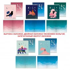 Тетрадь А5 48л "Волшебные грезы"  КанцЭксмо ТК2Л487239