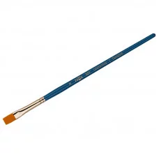 Кисть художественная синтетика Гамма "Галерея", плоская №8, короткая ручка 299986