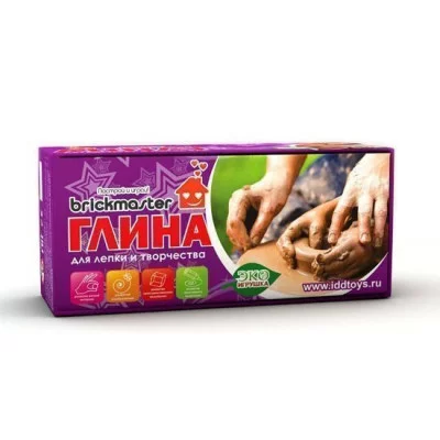 Набор ДТ Глина д/лепки и творчества 500гр. 003 376-432