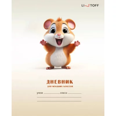 Дневник А5 48л "Пушистик" КанцЭксмо ДМ254806