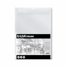 Бумага для черчения в пластиковой папке ErichKrause Art А3 10 листов без рамки, 1шт 60691