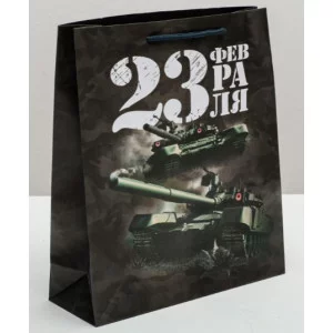 Пакет ламинированный вертикальный «Бравый соладат», M 26 × 30 9 см 3639750