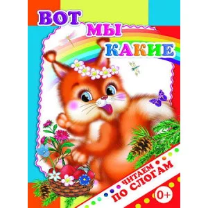 Книга. Читаем по слогам. Вот мы какие 0+