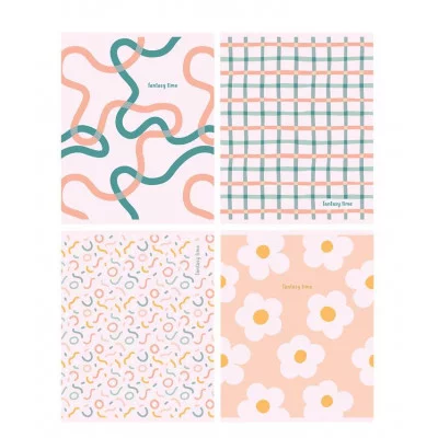 Тетрадь 60л., А5, клетка BG "Время фантазий", выб. лак 346522