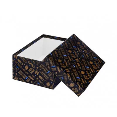 Коробка прямоугольная подарочная 1 шт Дерзкий мужчина 19 х 12 х 6,5 см РазборПП-4524