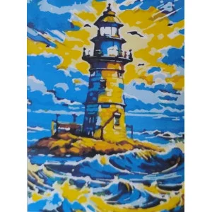Картина по номерам на холсте 50х40 "Маяк" Знайленд КН50401253