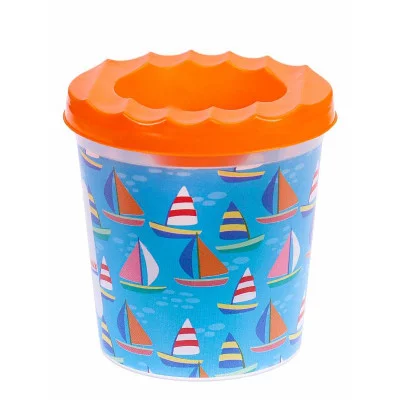 Стакан-непроливайка, одинарный КОРАБЛИКИ С-3654