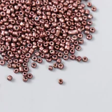 Бисер "Астра"  11/0, 20 гр (904 коричневый/непрозрачный, матовый) 9377868