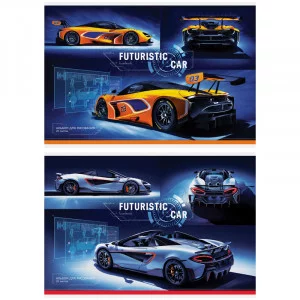 Альбом для рисования 20л А4 на скрепке ArtSpace Авто Futuristic car Спейс 280709