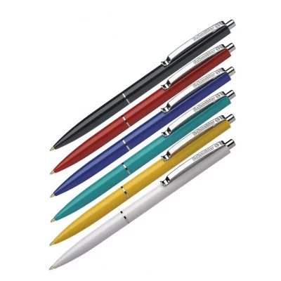 Ручка шариковая автоматическая Schneider "K15" синяя, 1,0мм, корпус ассорти, ш/к 276605