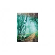 Ежедневник недатированный А5 80л -Туман в лесу- 7БЦ, глянцевая ламинация 80-3745