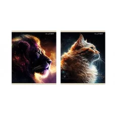 Тетрадь А5 48л "Космические животные" КанцЭксмо ТК2ЛФ489178