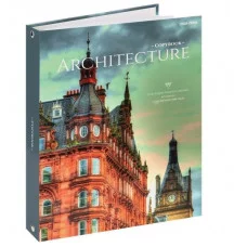 Тетрадь КЛЕТКА 100л. КРАСИВАЯ АРХИТЕКТУРА - 6 (100-1559) (на кольцах) 100-1559