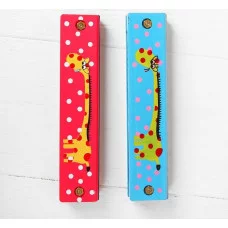 Губная гармошка "Жирафики", цвета МИКС 647465