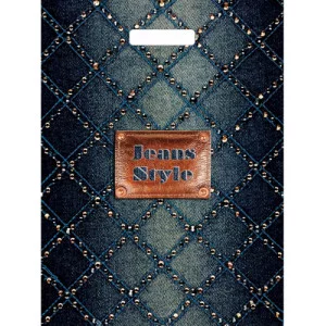 Пакет вырубной Джинсовый бутик (45*34 см.) н00117415