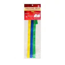 Закладки-ляссе самоклеящиеся Яркий горошек  3 шт 3-20-0009