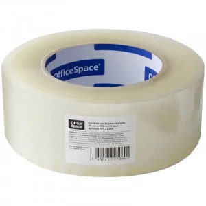 Клейкая лента упаковочная OfficeSpace, 48мм*200м, 40мкм, прозрачная 271539