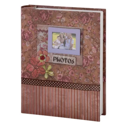 Фотоальбом BRAUBERG на 200 фото 10*15 см, индивид. бокс, твердая обложка, семья, 390673