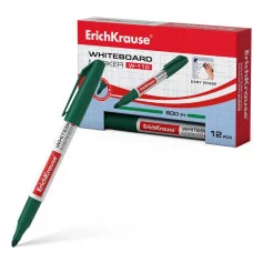 Маркер для досок ErichKrause W-110, цвет чернил зеленый  56918