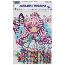 Алмазная мозаика ДЕВОЧКИ, 20х31,5 см, частичная M-8575