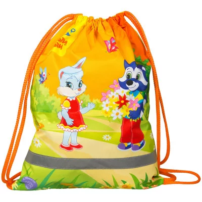 Мешок для обуви 1 отделение Мульти-Пульти "Енот и Зайка", 330*420мм 256016