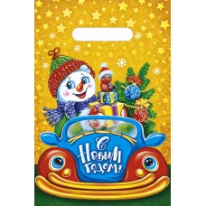 Пакет полиэтиленовый вырубной За рулём 20*30/30 мкм ПП-7300