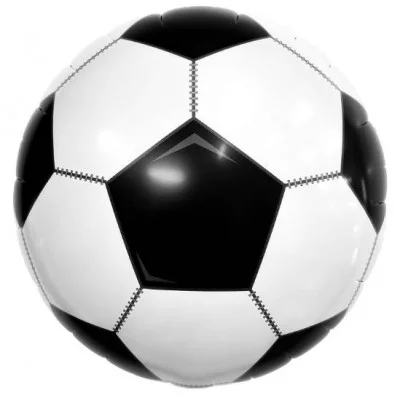 Шар (18\'\'/46 см) Круг, Футбольный мяч, 1 шт. 758885