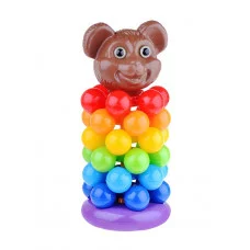 Пирамидка-звездочка "Медведь" 429